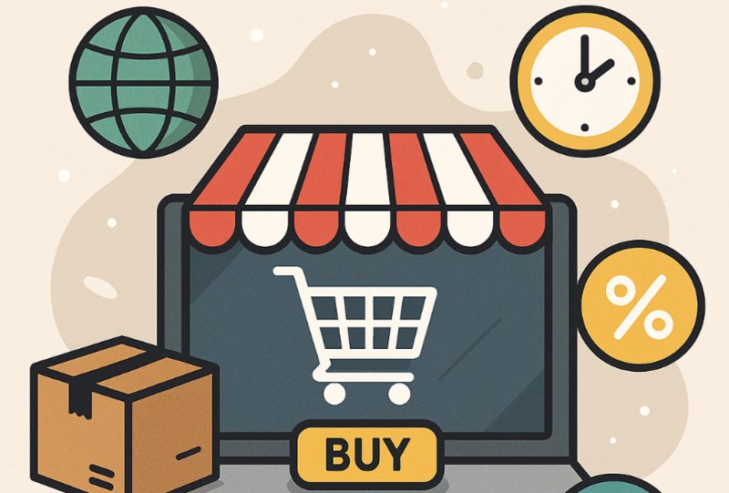 مزایای داشتن فروشگاه اینترنتی